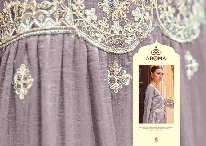 Unni By Aroma Premium Silk Embroidery Wedding Wear Readymade Suits Wholesale Shop In Surat 